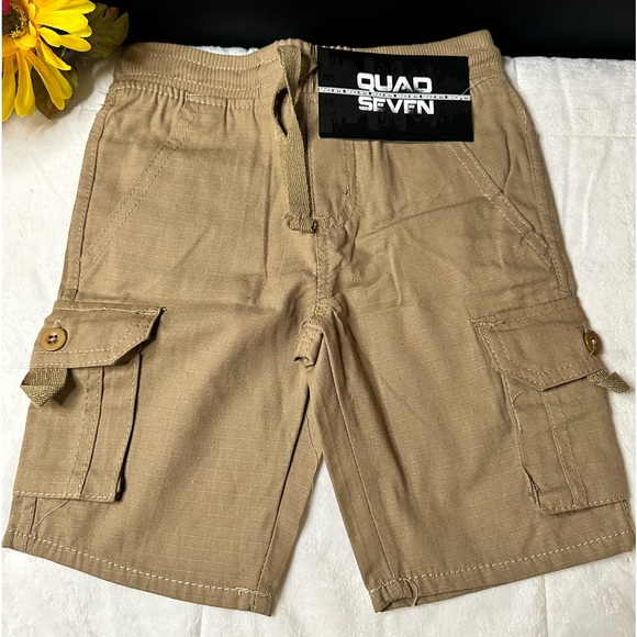 New Quad Seven Boys Cargo Style Shorts - Picture 1 of 4